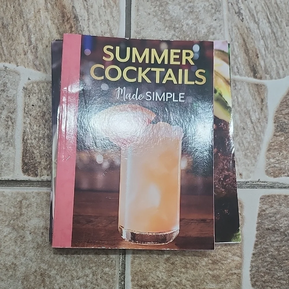 Cookbook Set - Vegetarian, Keto, and Summer Cocktails